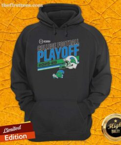 Top Tulane Football 2025-26 CFB Playoff Stripe Hoodie featuring team colors and logo, perfect for fans and game day.