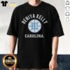 UNC Tar Heels Reniya Kelly basketball t-shirt featuring vibrant blue design for fans and players.