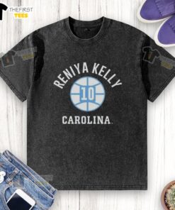 Reniya Kelly's Top UNC Tar Heels basketball jersey t-shirt with number 7, perfect for fans and players alike.