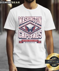 Stylish Top Washington Capitals Heater T-Shirt in vibrant colors, perfect for fans showcasing team spirit.