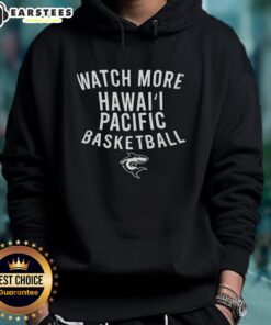 Top Watch More Hawaii Pacific Basketball Hoodie featuring vibrant colors and a comfortable fit for fans.