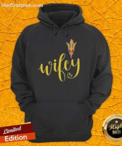 Top Wifey Arizona State Sun Devils Christmas hoodie with Santa hat, perfect for festive football fans this holiday season.