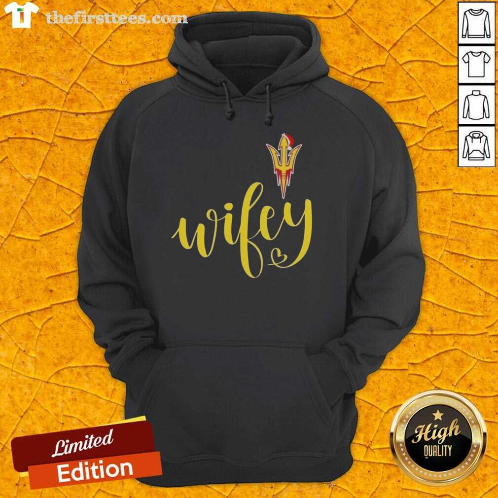 top-wifey-arizona-state-sun-devils-santa-hat-merry-christmas-hoodie Top Wifey Arizona State Sun Devils Christmas hoodie with Santa hat, perfect for festive football fans this holiday season.
