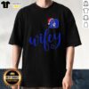 Top Wifey Duke Blue Devils Santa Hat Merry Christmas T-Shirt featuring festive holiday design for Duke fans.