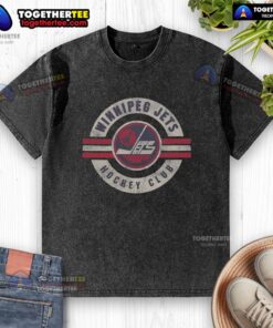 Top Winnipeg Jets Vintage Surround Washed T-Shirt showcasing classic team logo and comfortable fit for fans.