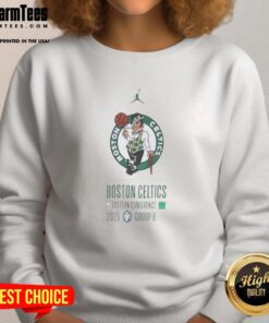 Good Boston Celtics Eastern Conference 2025 sweatshirt featuring team colors and logo, perfect for fans and supporters.