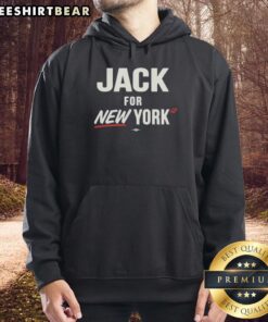 Official Jack for New York 12 Hoodie in black, featuring bold logo and stylish design for casual wear.