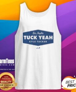 Awesome Kyle Tucker Tuck Yeah LA Tank Top featuring vibrant colors and a stylish design for fans and fashion lovers.