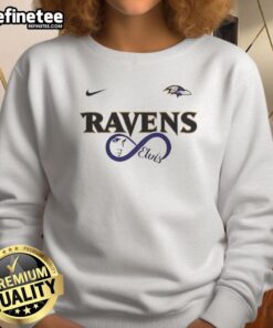 Baltimore Ravens NFL sweatshirt featuring Elvis Presley design, perfect for fans showing team pride and style.