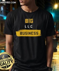 Awesome Big Business Corp Gold T-Shirt for Big Business LLC, showcasing stylish design and premium quality fabric.