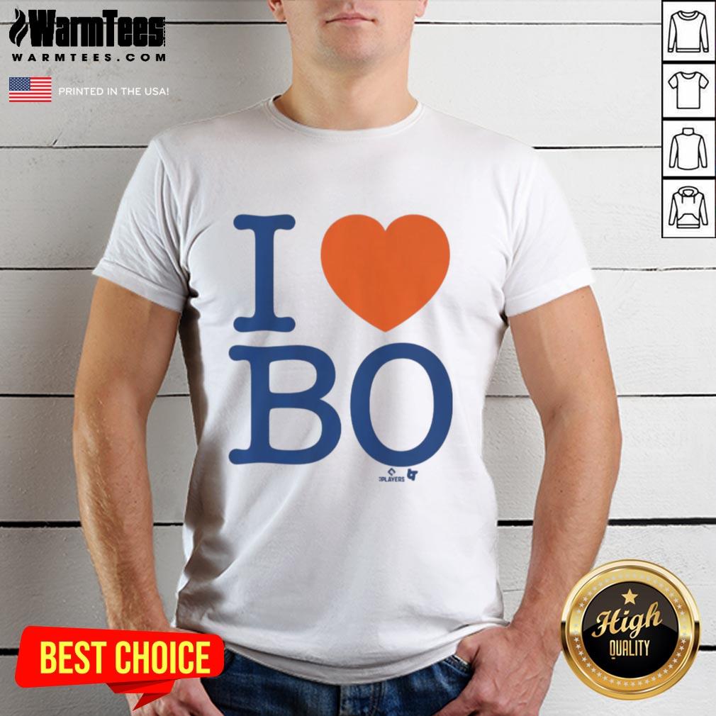 awesome-bo-bichette-i-heart-bo-t-shirt-1 Awesome Bo Bichette I Heart Bo T-Shirt featuring bold graphics celebrating the Toronto Blue Jays star player.