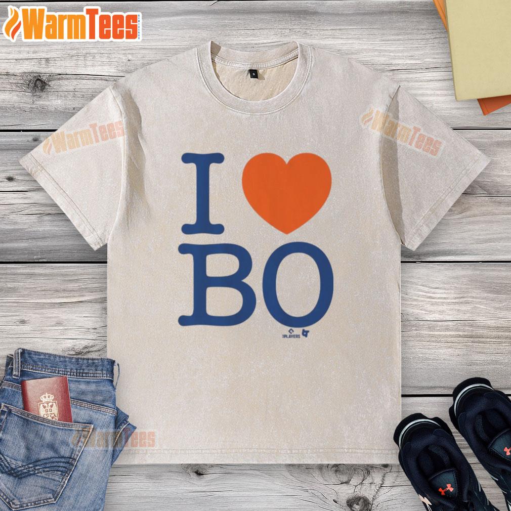 awesome-bo-bichette-i-heart-bo-washed-t-shirt Awesome Bo Bichette I Heart Bo washed t-shirt featuring a stylish design for Toronto Blue Jays fans.