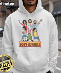 Awesome Bobs Burgers hoodie featuring vibrant graphics and cozy design, perfect for fans of the animated series.