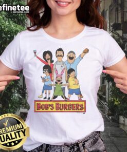 Awesome Bobs Burgers Ladies Tee featuring a vibrant design and comfortable fit, perfect for fans of the show.