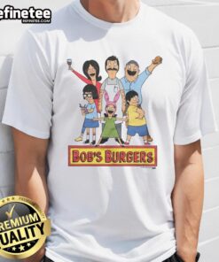 Awesome Bob's Burgers T-Shirt featuring colorful graphics of the beloved show characters, perfect for fans and casual wear.