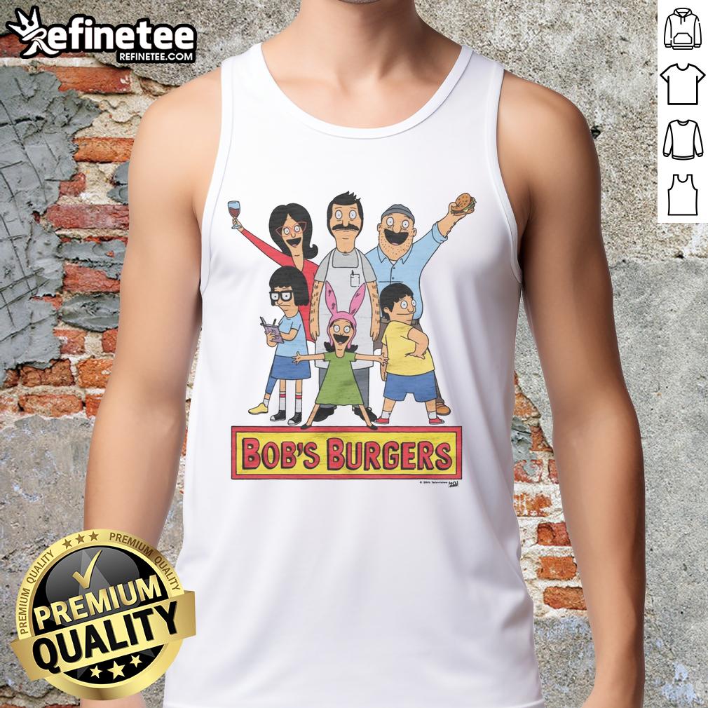 awesome-bobs-burgers-tank-top Awesome Bobs Burgers tank top featuring colorful graphics and a fun design, perfect for fans of the animated series.
