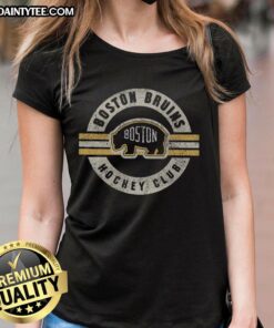 Awesome Boston Bruins Surround Ladies Tee featuring team logo and vibrant design for female fans.