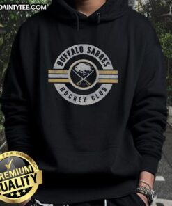 Awesome Buffalo Sabres vintage surround hoodie featuring classic team colors and logo, perfect for fans.