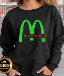 Awesome Charli XCX The Moment sweatshirt featuring a stylish design and vibrant colors, perfect for fans and fashion lovers.