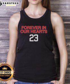 Awesome Chicago Cubs Forever In Our Hearts Tank Top showcasing team spirit and style for fans of all ages.