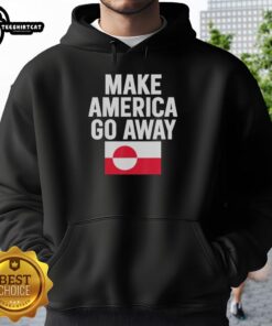 Awesome Dear Canada We Hate Him Too hoodie showcasing a humorous design for making a statement about America.