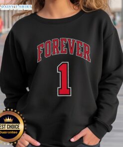 Awesome Derrick Rose Forever 1 sweatshirt featuring bold graphics and a stylish design for fans of basketball fashion.