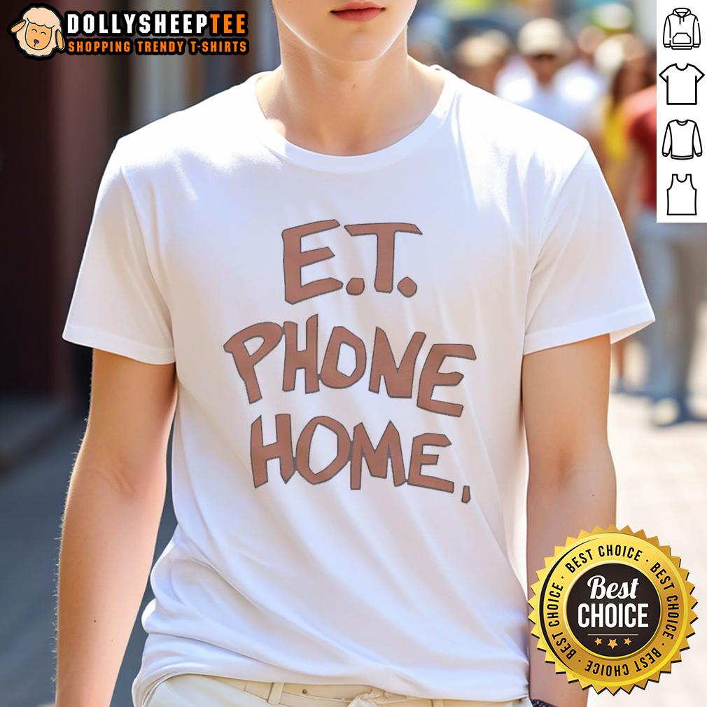 Awesome Et Phone Home T Shirt Awesome ET Phone Home T-Shirt featuring a vintage design inspired by the classic movie E.T. Perfect for sci-fi fans!