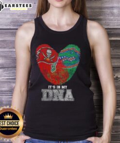 Stylish tank top featuring awesome fingerprints design for Tampa Bay Buccaneers & Florida Gators, celebrating team spirit.