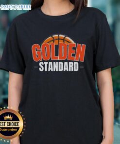Awesome Golden Standard Ladies Tee featuring a stylish design, perfect for casual wear and trendy outfits.
