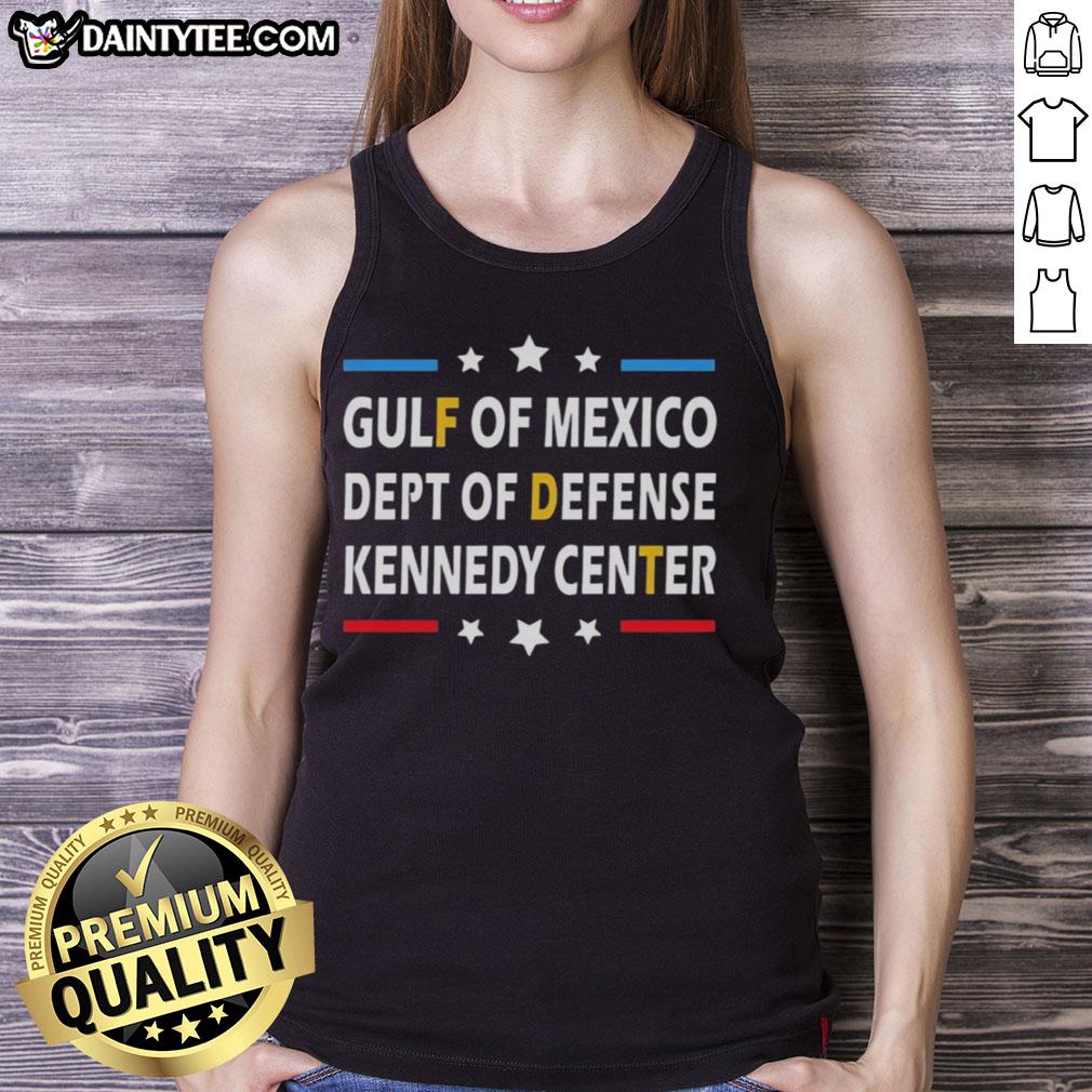 awesome-gulf-of-mexico-dept-of-defense-kennedy-center-vintage-retro-tank-top Vintage retro tank top featuring the Gulf of Mexico Dept of Defense and Kennedy Center designs, perfect for summer style.