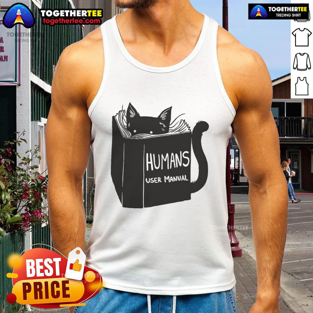 Awesome Humans User Manual For Cats Remix Tank Top Awesome Humans User Manual for Cats Remix Tank Top featuring a playful cat design, perfect for cat lovers.