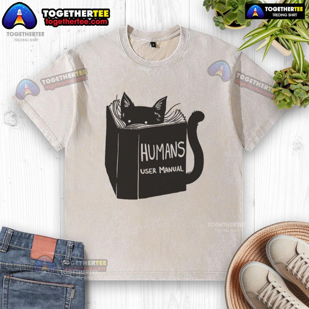 Awesome Humans User Manual For Cats Remix Washed T Shirt Awesome Humans User Manual for Cats Remix washed t-shirt featuring playful cat graphics and vibrant colors.