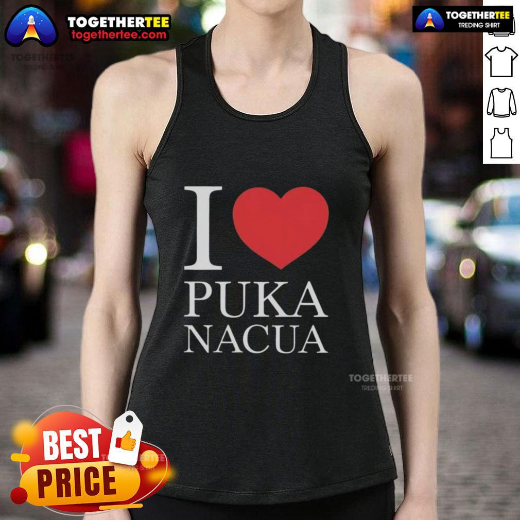 Awesome I Love Puka Nacua Tank Top Awesome I Love Puka Nacua tank top design featuring vibrant colors and trendy graphics for stylish fans.