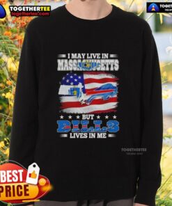 Die-hard Buffalo Bills fan sweatshirt, perfect for showing team spirit in Massachusetts, win or lose.
