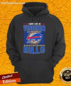Buffalo Bills football flag hoodie, showcasing team spirit for game day in Virginia. Perfect for die-hard fans!