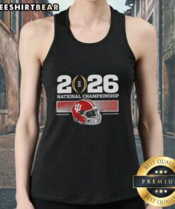 Awesome Indiana Hoosiers 2026 National Championship college football playoff tank top in vibrant colors and stylish design.