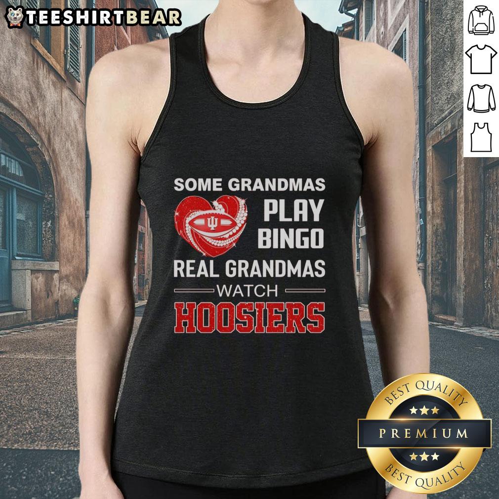 awesome-indiana-hoosiers-diamond-heart-some-grandmas-play-bingo-real-grandmas-watch-tank-top Awesome Indiana Hoosiers diamond heart tank top, perfect for grandmas who play bingo and support their team.