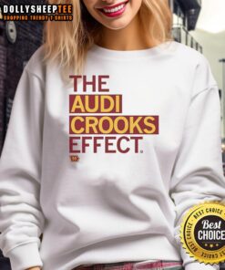 Awesome Iowa State Cyclones NBA sweatshirt featuring The Audi Crooks Effect, perfect for Big 12 Conference fans.