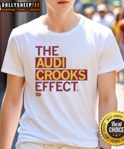 Awesome Iowa State Cyclones NBA The Audi Crooks Effect 55 Big 12 Conference T-Shirt featuring bold team graphics.