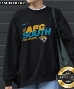 Alt Text: Awesome Jacksonville Jaguars 2025 NFC East Champions Super Bowl LX mascot sweatshirt in vibrant team colors.