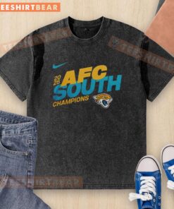 Alt Text: Awesome Jacksonville Jaguars 2025 NFC East Champions Super Bowl LX mascot t-shirt in vibrant design.