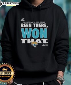 Awesome Jacksonville Jaguars 'Been There Won That' hoodie, showcasing team pride and style for fans.