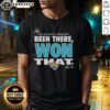 Alt Text: Awesome Jacksonville Jaguars Been There Won That T-Shirt featuring team colors and logo for fans and collectors.