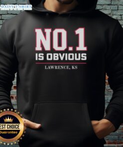 Awesome Kansas No 1 hoodie featuring Lawrence, KS design, perfect for fans showcasing their love for the city.
