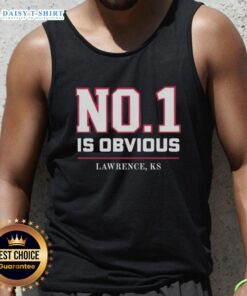 Awesome Kansas No. 1 Lawrence KS tank top design showcasing vibrant colors and trendy style for fans.