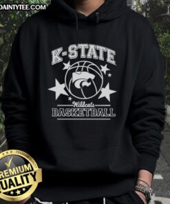 Awesome Kansas State Wildcats Basketball Awareness T-Shirt - Image 2
