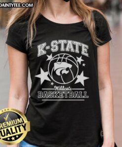 Awesome Kansas State Wildcats Basketball Awareness T-Shirt - Image 3