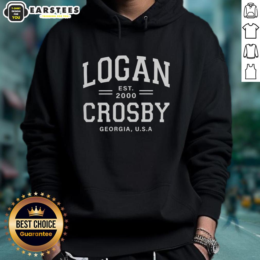 awesome-logan-crosby-est-2000-georgia-usa-hoodie Awesome Logan Crosby Est 2000 hoodie featuring a stylish design, perfect for fans in Georgia, USA. Shop now!