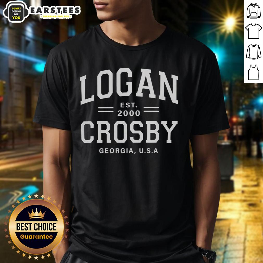 awesome-logan-crosby-est-2000-georgia-usa-t-shirt-1 Awesome Logan Crosby Est 2000 Georgia USA T-Shirt featuring a stylish design and vibrant colors for casual wear.