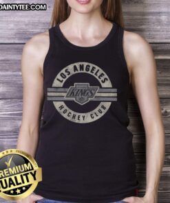 Vintage Los Angeles Kings tank top featuring a stylish surround design, perfect for hockey fans and casual wear.